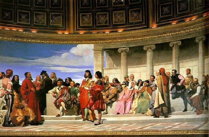 Hemicycle des Beaux-arts, Paul Delaroche